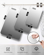 Titanium Cutting Board, 100% Pure Titanium Cutting Boards For Kitchen, Best Non Toxic titanium chopping board, Dishwasher safe, Hygiene and Durability for Meat, Fruit, and Vegetables (12.7L*8W)