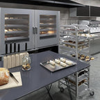 Pack of 12 | Size 13 in. x 18 in. Half Size Aluminum Bun. / Sheet Pan | Ideal for baking, roasting, cooling, prepping, or storing - a must-have in restaurants, bakeries, and busy kitchens.