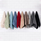 All-Clad Solid Kitchen Towels: Highly Absorbent, Super Soft Long Lasting - 100% Cotton, 17"x30" Tea Towels for Cleaning & Drying Dishes, Pans, Glassware, or Countertops, (2-Pack), Cappuccino