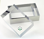NEWLINE NY Stainless Steel Cake Mousse Ring Molding Forming (Rectangular Cake Pastry Rings)