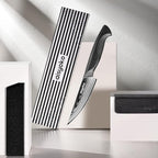 4.5 Inch Paring Knife, Damascus Steel Chef Knife with Ergonomic G10 Handle, VG10 High Carbon Steel, Professional Kitchen Knife for Fruit Vegetable Carving, Ultra Sharp Blades