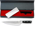 Mercer Culinary M13780 Premium Grade Super Steel, 8-Inch Chef's Knife w/Leaf Pattern Blade, G10 Handle