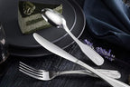 New Star Foodservice 58383 Shell Pattern, 18/0 Stainless Steel, Coffee Spoon, 4.6-Inch, Set of 12
