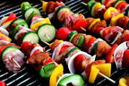 1600 Count | KingSeal Natural Bamboo Wood Grilling Skewers, 10 Inches x 3.0mm Diamter, for Shish Kebabs, BBQ, and Fruit Arrangements, Bulk Pack - 16 Packs x 100 Skewers