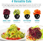 Shine Kitchen Co. SES-100 Electric Vegetable Spiralizer
