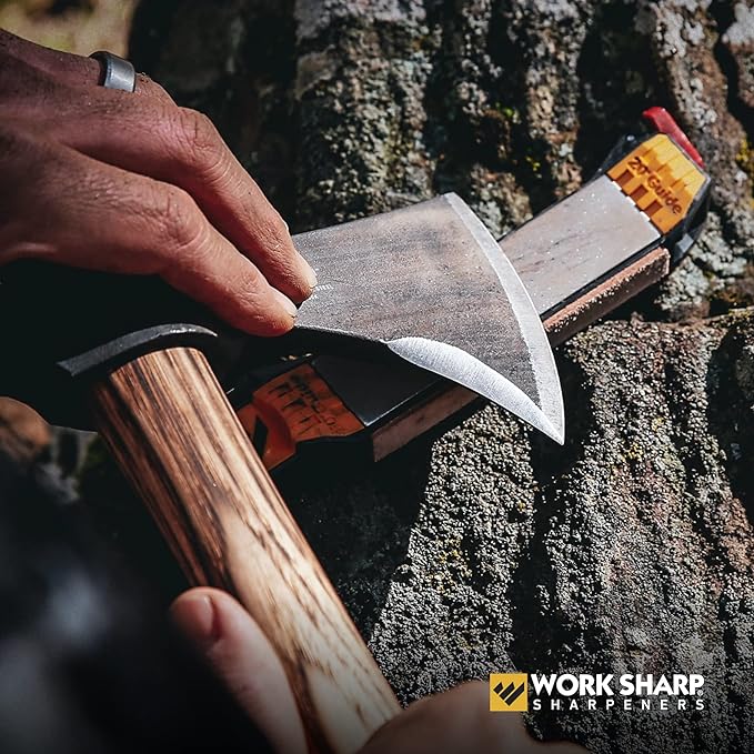 Work Sharp Precision Adjust Elite Set Knife Sharpener value combo bundle with the Guided Field Knife Sharpener