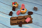 Halloween Chocolate Molds RIP Gravestone Candy Mold 2 pcs Silicone Tombstone Ice Cube Mold (2 x 1.42 inch)