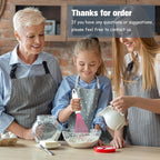 Pink Silicone Whisk, Sealed Waterproof Design Set of 3, Professional Kitchen Whisks for Cooking Non-Scratch, Silicone&Stainless Steel Whisk, Heat Resistant 480°F Rubber wisk, BPA free