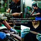 NAGOMI] 6 inch Serrated Cake Knife - Made in Seki, Japan - Blade in 440A and Comfortable Pakkawood Handle - Japanese Sharp Knife