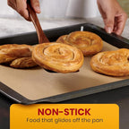 Parchment Paper Sheets for Baking, 12x16 In 120 Pcs by Baker's Signature | Precut Non-Stick & Unbleached - Will Not Curl or Burn, Non-Toxic & Comes in Convenient Packaging