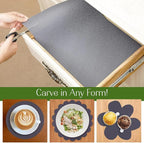 EVALAND 12" x 33 FT Non-Slip Shelf Liner, Non-Adhesive, BPA-Free, Waterproof Pantry Liner for Shelves, Easy to Cut, Oil-Proof Shelf Liners for Kitchen, Cabinets, Drawers, Refrigerator, Gray