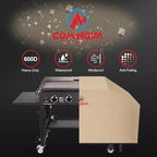Comnova Griddle Cover for Blackstone 36 Inch Griddle Without Hood - 600D Flat Top Griddle Cover for Blackstone 36" Griddle Without Hood, Outdoor Cover Heavy Duty Waterproof for Blackstone 36" Griddle