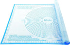 Non-slip Silicone Pastry Mat 34X26 inches Baking Mat with Measurement, Perfect for Dough, Pastry, Pie Crust, Fondant, Cookies, Bread, Pasta, Pizza, Counter Mats