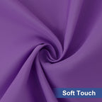 homing Rectangle Table Cloth Cover, Waterproof Polyester Elastic Fitted Tablecloth, Fits for 6 Foot Folding Tables, Washable Table Protector for Picnic, Camping, Outdoor (Purple, 30" x 72")