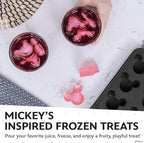 Disney Silicone Ice Cube Tray – 2 Pack Ice Trays for Freezer with Fun Mickey, Minnie & Winnie the Pooh Molds – Flexible BPA-Free Silicone Molds for Ice, Chocolate, and More