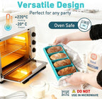 Silicone Freezer Tray With Lid Soup Freezer Container Molds with Steel Reinforced Rim Ice Cube Freezer Molds for Soup, Sauce, Leftovers, Homemade Meal Prep Containers Portion Control Food Storage
