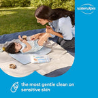 WaterWipes Sensitive+ Newborn & Baby Wipes, 3-In-1 Cleans, Cares, Protects, 99.9% Water, Unscented & Hypoallergenic, 300 Count (5 Packs)