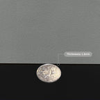 Leather Desk Mat,1.8mm Thick,15.75x63 Inch Desk Cover,Desk Protector Mat,Dresser Cover Top,Vanity Cover,Vanity Cover Top Protector,Black Table Protector(Black+Gray,15.75x63)
