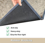 BBQ Grill Mat for Outdoor Grill, 65 x 51 inches Heavy Duty Thickened Under Grill Mats, Oil-Proof Waterproof Floor Protector for Deck and Patio