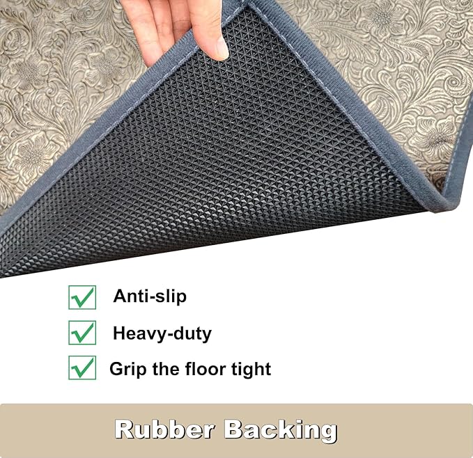 BBQ Grill Mat for Outdoor Grill, 65 x 51 inches Heavy Duty Thickened Under Grill Mats, Oil-Proof Waterproof Floor Protector for Deck and Patio