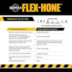 Brush Research BC5M32 FLEX-HONE®, 0.197" (5mm) Diameter, 320 Grit, Silicon Carbide, For Mild Steel, Stainless Steel, Cast Iron and Softer Ferrous Materials