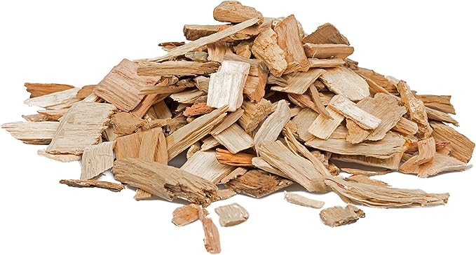 Camerons All Natural Pecan Wood Chips for Smoker - 260 Cu. In. Bag, Approx 2 Pounds- Kiln Dried Coarse Cut BBQ Grill Wood Chips for Smoking Meats - Barbecue Smoker Accessories - Grilling Gifts for Men