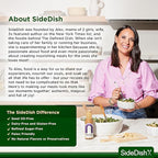 SideDish Honey Dijon Dressing (Pack of 3) – Seed Oil Free Made w/Avocado Oil – Refined Sugar Free, Dairy & Gluten Free Dip & Marinade – Paleo Honey Mustard Dressing for Dips, Sauces
