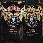 DEATH WISH COFFEE - Vanilla Ground Coffee (14 oz) (Pack of 2)