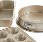 Berghoff Balance Nonstick Springform Cake Pan 11" x 11" x 2.25", Removable Bottom, Lightweight Carbon Steel, Ferno-Green, Non-toxic Coating Bakeware, Leakproof, Oven Safe Up To 450°F