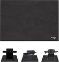 DocSafe 48 x 36 inches Under Grill Mat,Large 4 Layers Fire Pit Mat,Fireproof Mat Heat Insulated Protector for Deck,Patio,Grass,Smoker,BBQ,Reusable Oil-Proof and Waterproof Indoor Fireplace Pad