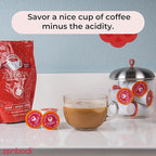 Zenbean Infrared Coffee Brew Travel Pack - 10 Servings, Single-Serve Pour-Over Drink, Low Acid Coffee with Balanced Flavor, Infrared Roasted Arabica Beans