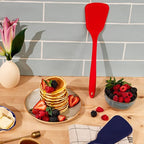GIR: Get It Right Silicone Turner Spatula - Non-Stick & Heat Resistant - Silicone Spatula for Cooking & BBQs - Lifts, Flip, and Transfer Food Items - 13 Inch, Studio White