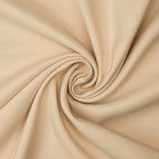 Gee Di Moda Rectangle Tablecloth - 60 x 126 Inch Beige Table Cloth for 8 Foot Rectangle Table - Heavy Duty Washable Fabric - for 8 Ft Buffet Table, Holiday Party, Dinner, Wedding & Baby Shower
