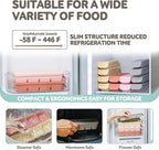 Silicone Freezer Trays with Lid, 0.7oz 12 Section-Leak Proof Silicone Freezer molds for Homemade Baby Food Breastmilk, Purees, Vegetables, Fruit, Baby Food Jars Ice Tray with Lid BPA Free Beige
