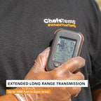 ChefsTemp Quad XPro Wireless Meat Thermometer, 1000FT Long-Range BBQ Alarm, Professional Min/Max Temp Dashboard Display, 4 Probes for Grilling and Smoking Kitchen Food Cooking