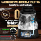 Smoking Gun Pro – Patented Pump System, Effectively Prevents Tar Clogging, Dense Smoke Infuser for Cocktails, Meat & Cheese, Type-C/Battery, Ideal Gift for Men & Home Chefs (Butane not included)