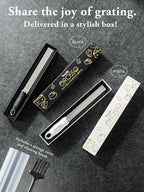 Grater, Lemon Zester Cheese Grater, Cheese Shavings, Parme Cheese, Ginger, Garlic, Zester Grater (white)