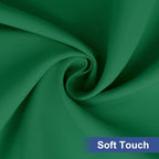 homing Rectangle Table Cloth Cover, Waterproof Polyester Elastic Fitted Tablecloth, Fits for 8 Foot Folding Tables, Washable Table Protector for Christmas, Holiday, Party (Hunter Green, 30" x 96")