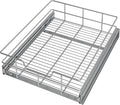 Pull Out Cabinet Organizer 14" W X 22" D, Slide Out Drawers For Kitchen Organizers and Storage, Pull Out Drawers For Cabinets Capacity Heavy Duty Caddy, Cabinet Shelves Chrome-Plated, Bathroom Pantry