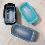 5Pcs Extra Large Ice Block Mold, Silicone Ice Block Molds for Ice Bath Tub, Big Ice Cube Molds for Ice Bath, Nordic Blue Ice Maker for Cold Plunge or Coolers, Ice Tray Accessories for Ice Bath Chiller