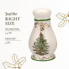 Spode Christmas Tree Gold Salt & Pepper Shaker Set (2-Piece) - Holiday Kitchen & Table Décor - Festive Home Accent, Christmas Gift, Stocking Stuffer for Friends & Holiday Enthusiasts