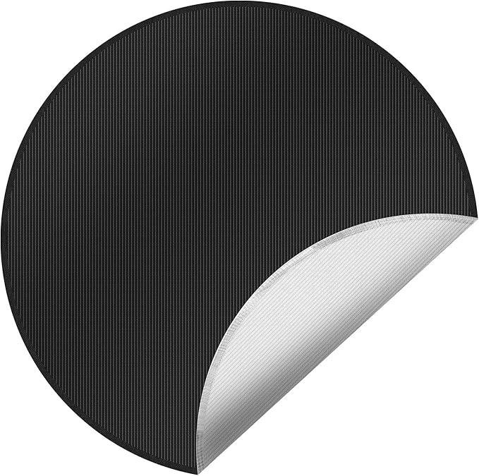 4-Layer Deck Protector 5200℉, Fire Pit Mat 36'', Fire Pit Pad, Fire Pit Accessories, Burn Barrel, Under Grill Mat, BBQ Mat, Patio Shield, Fire Retardant Base Pad for Outdoors