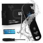 Thermocouple Food Thermometer, <1 Second Response time, ±0.5°F Accuracy, IP67 Waterproof, Magnetic, Auto-Rotate Digital Thermometer for Cooking, Oven, Grill, BBQ, Liquid, Brewing, Tea, Candy