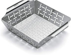 Weber Style Small Stainless Steel Vegetable Basket