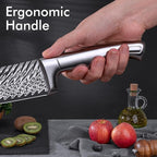 Knife Set, Astercook 21 Pieces Kitchen Knife Set with Built-in Sharpener, German Stainless Steel Knife Block Set, Razor-Sharp Knives with Full-tang Handle, Dishwasher Safe, Silver