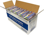 KingSeal 5000 Count 3.5 Inch Natural Birch Wood Steak Markers, Heat Stamped, MED Rare, Eco Friendly, Commercial Bulk Pack - 10 Boxes x 500 Markers