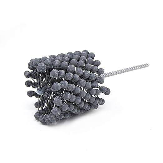 Brush Research BC30032 FLEX-HONE®, 3" (76.2mm) Diameter, 320 Grit, Silicon Carbide, For Mild Steel, Stainless Steel, Cast Iron and Softer Ferrous Materials