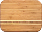 Totally Bamboo Barbados Bamboo Wood Cutting Board, 9" x 6.5"