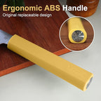 6 Inch Nakiri Knife, AR-RPM9 Steel & Replaceable Handle, Multipurpose Meat Cleaver Vegetable Chef Knife with Oak Sheath, Gift for Home Chefs