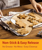 200 Pcs Parchment Paper Baking Sheets, 9x13 Inch Non-Stick Pre Cut Baking Parchment Sheets for Oven & Air Fryer, Ideal for Bread, Cookies & Cakes (Unbleached)